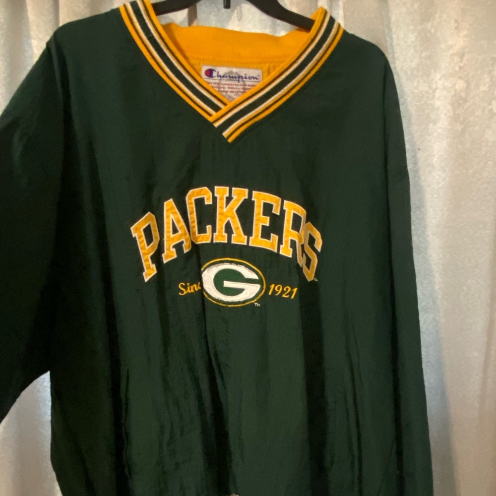 Vintage Champion Green Bay Packers pull over